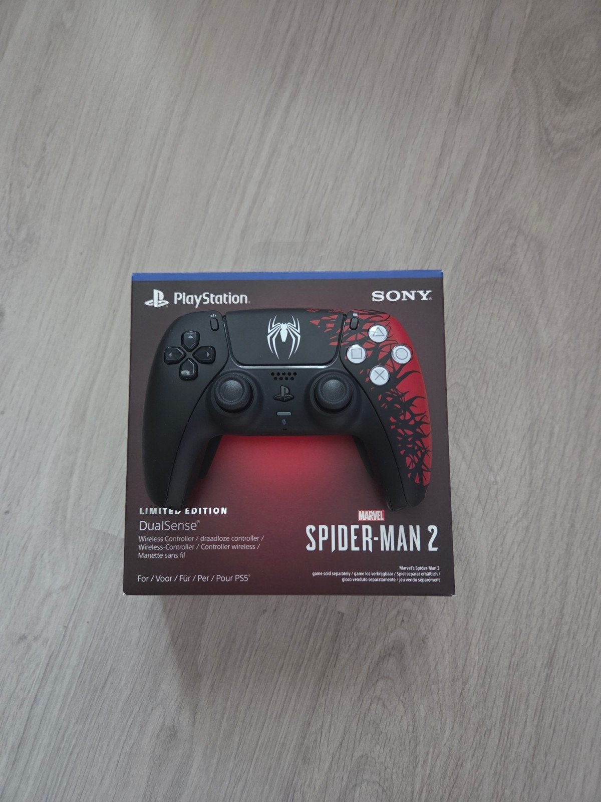 Limited Edition Spider-Man 2 DualSense Controller PS5, Gebruikt, PlayStation 5, Ophalen of Verzenden, Controller