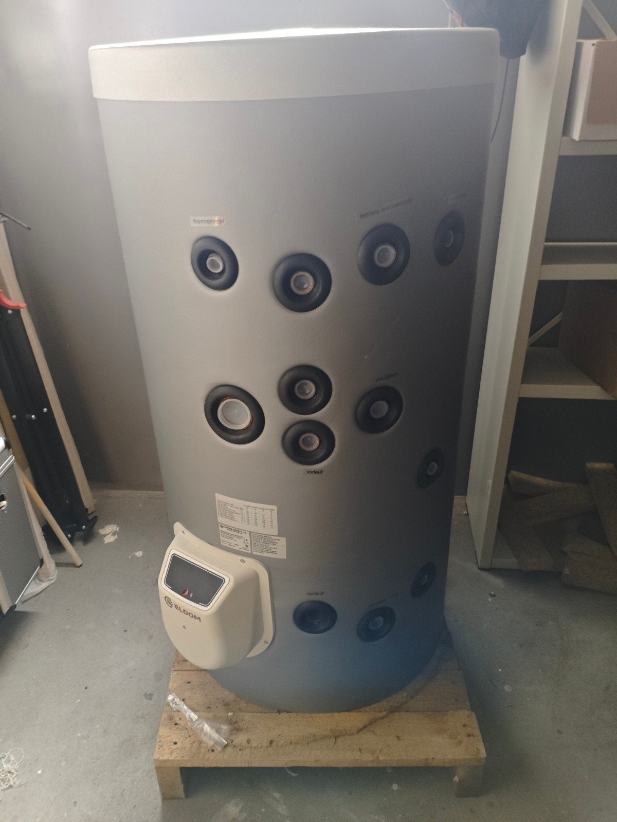 Nieuwe Buffervat 150L incl. Installatie materiaal, Ophalen, 100 liter of meer, Nieuw, Boiler