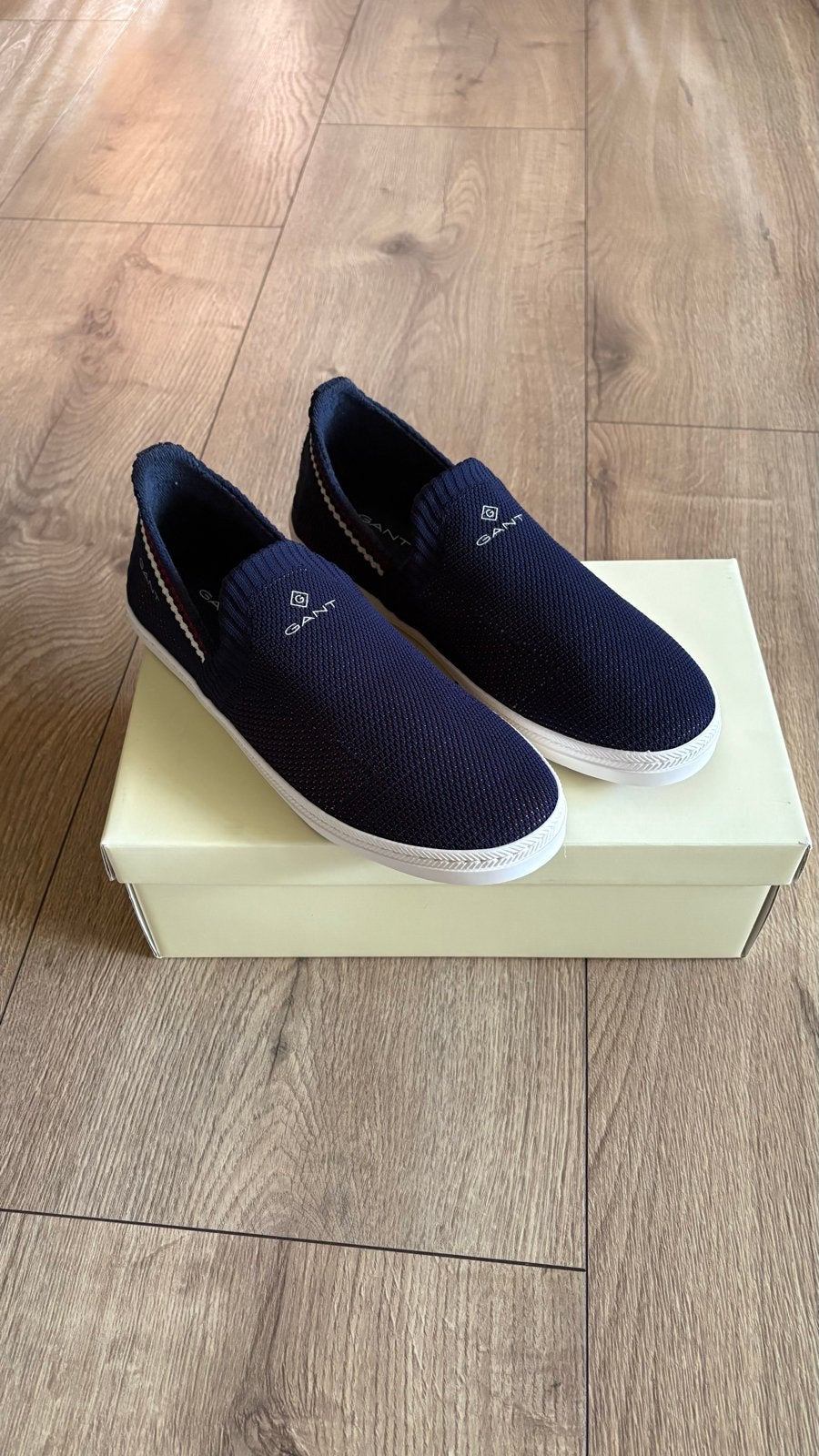 GANT Instappers Heren - Nieuw in doos, Ophalen of Verzenden, Nieuw, Blauw, Instappers