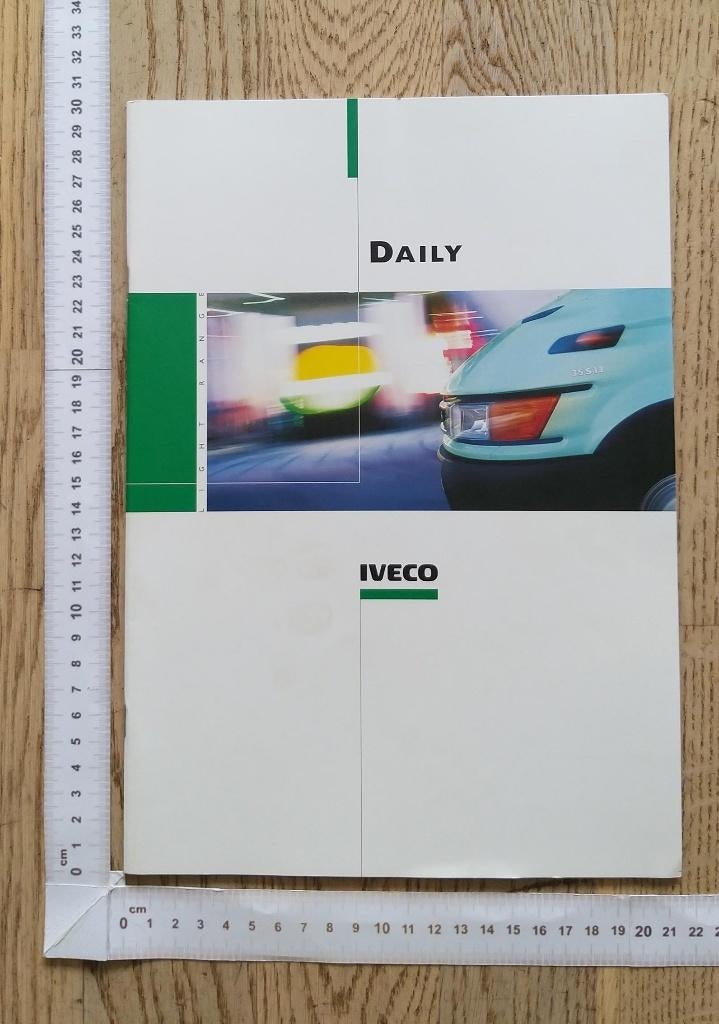 Iveco Daily brochure 1999, Ophalen of Verzenden, Gelezen, Overige merken