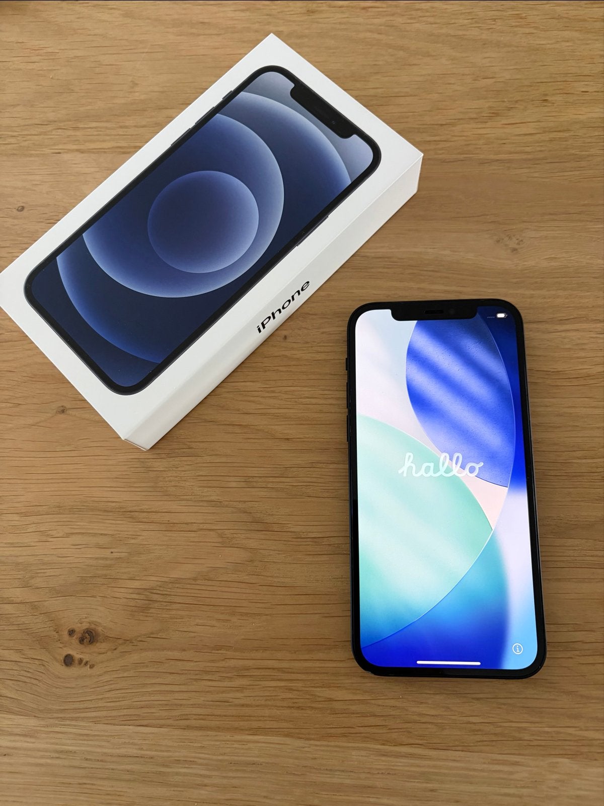 iPhone 12 128GB Zwart met originele doos en oplader