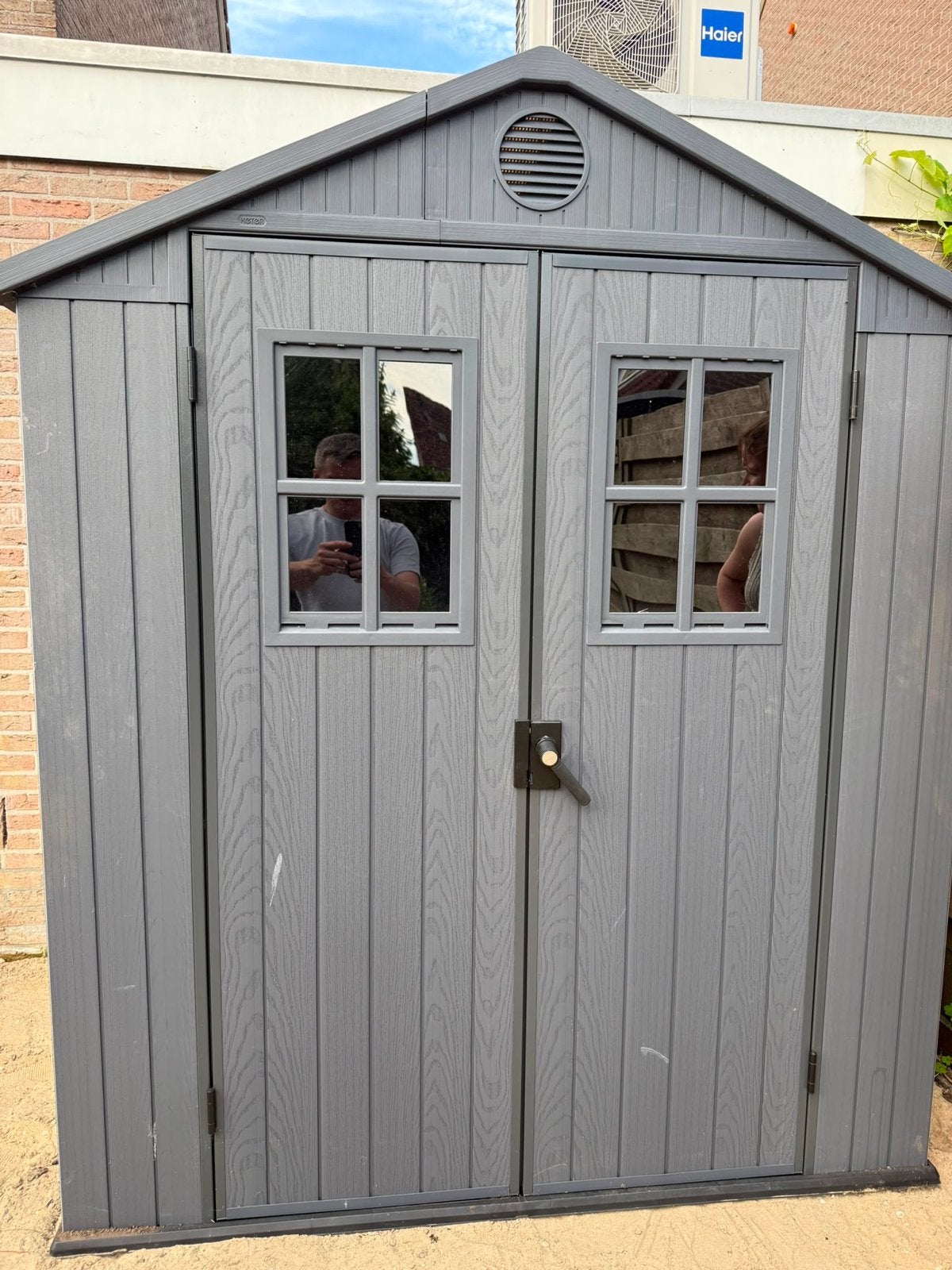 Keter Darwin 64 Tuinhuis - Perfect voor Tuin Gereedschap, Kunststof, Gebruikt, Tuinhuis, Minder dan 200 cm