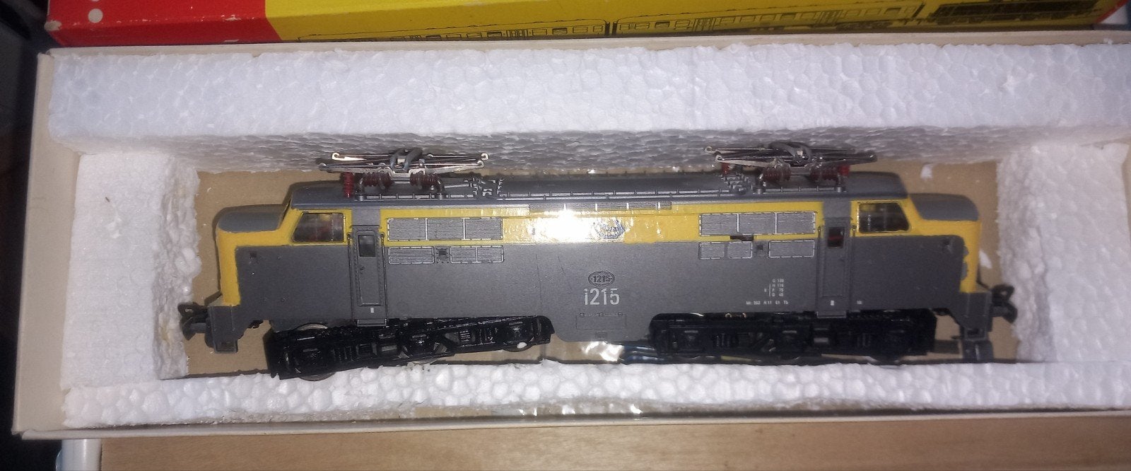 Te koop fleischmann ns lok 1215 ho Gelijkstroom Analoog, Gebruikt, Verzenden, Fleischmann, Analoog