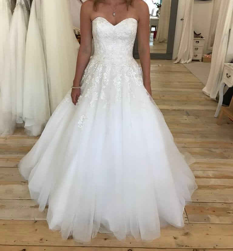 Trouwjurk strapless, Kleding | Dames, Ophalen, Nieuw, Wit, Trouwjurk