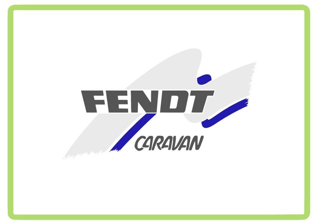 Fendt caravan en camper sticker in 3 kleuren, Verzenden, Nieuw, Overige typen