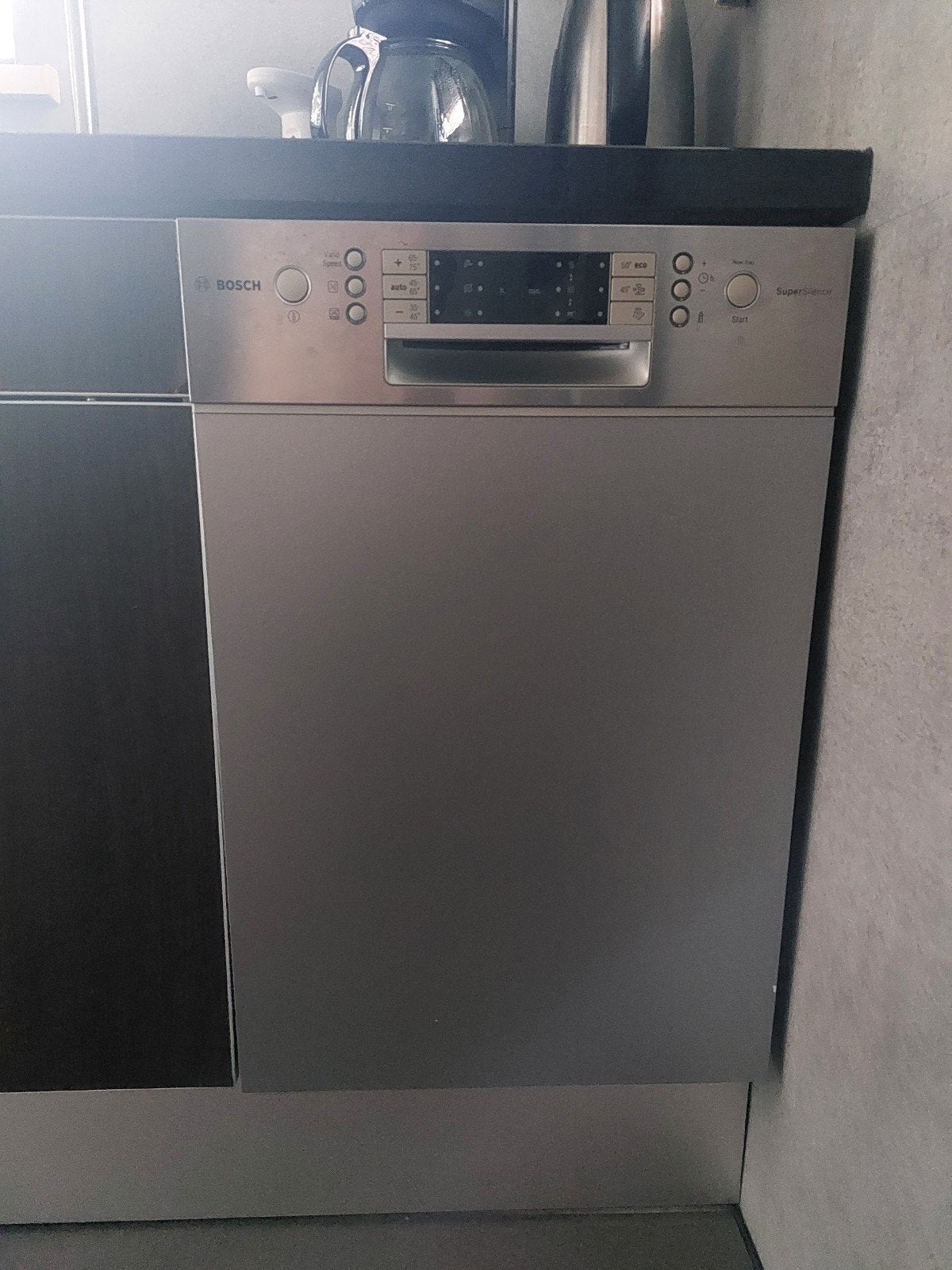 Bosch inbouw vaatwasser 45cm breedt ., Witgoed en Apparatuur, Vaatwasmachines, Ophalen, Gebruikt, Eco programma, Inbouw