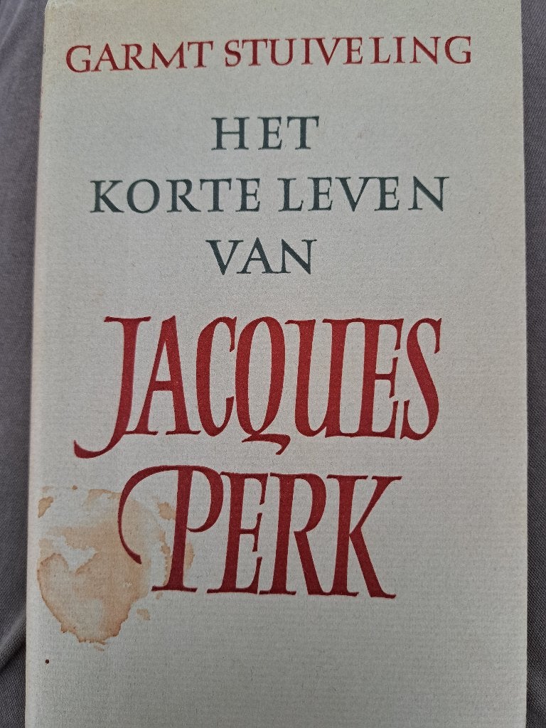 Jacques Perk – Garmt Stuiveling (1957), Ophalen of Verzenden, Zo goed als nieuw, Sport