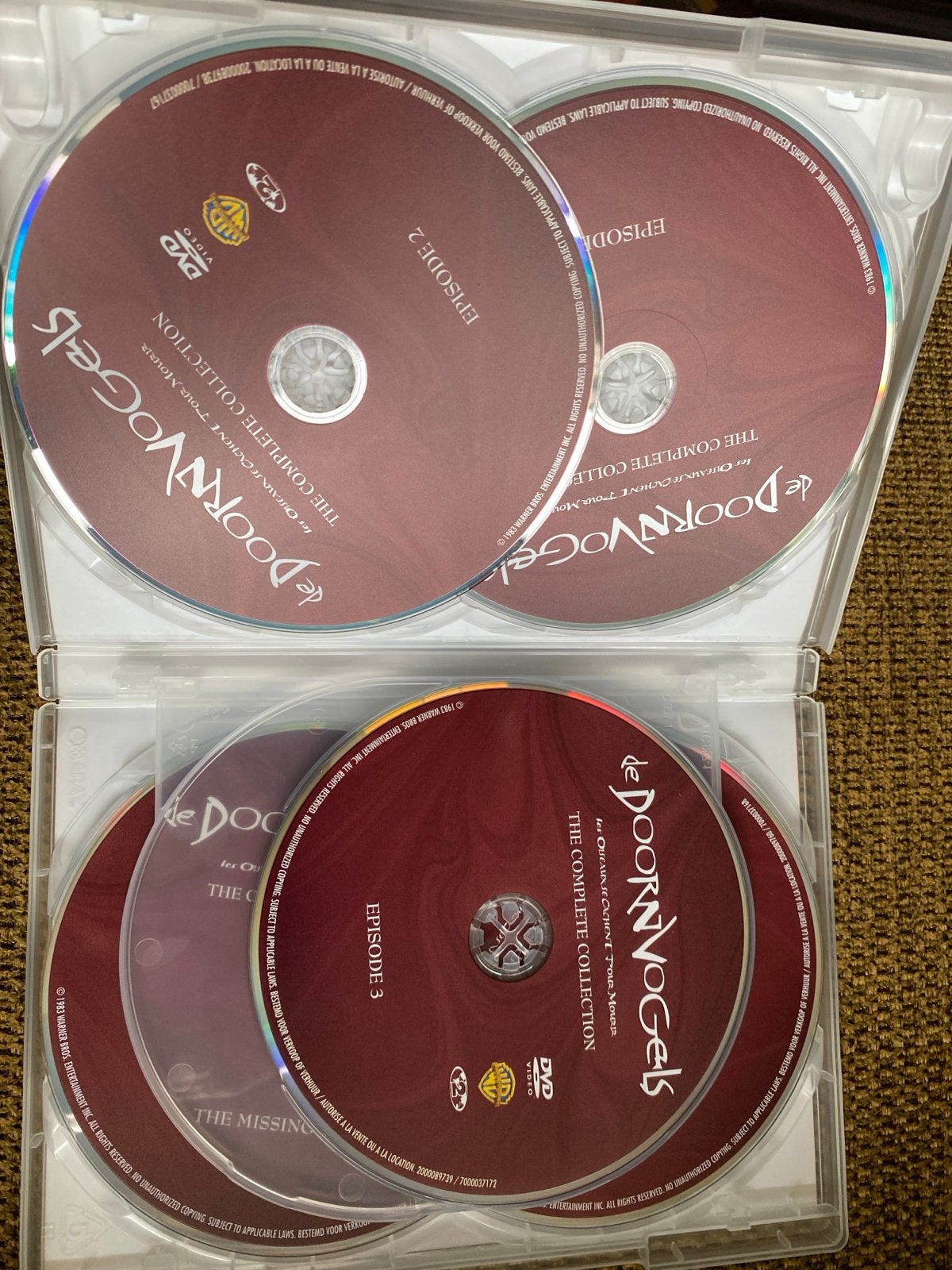 De Doornvogels - The Complete Collection DVD, Cd's en Dvd's, Nederlands, Zo goed als nieuw, Vanaf 6 jaar, Engels