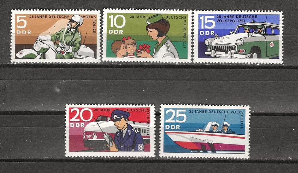 DDR 1579-1583 pf, Ophalen of Verzenden, DDR, Postfris