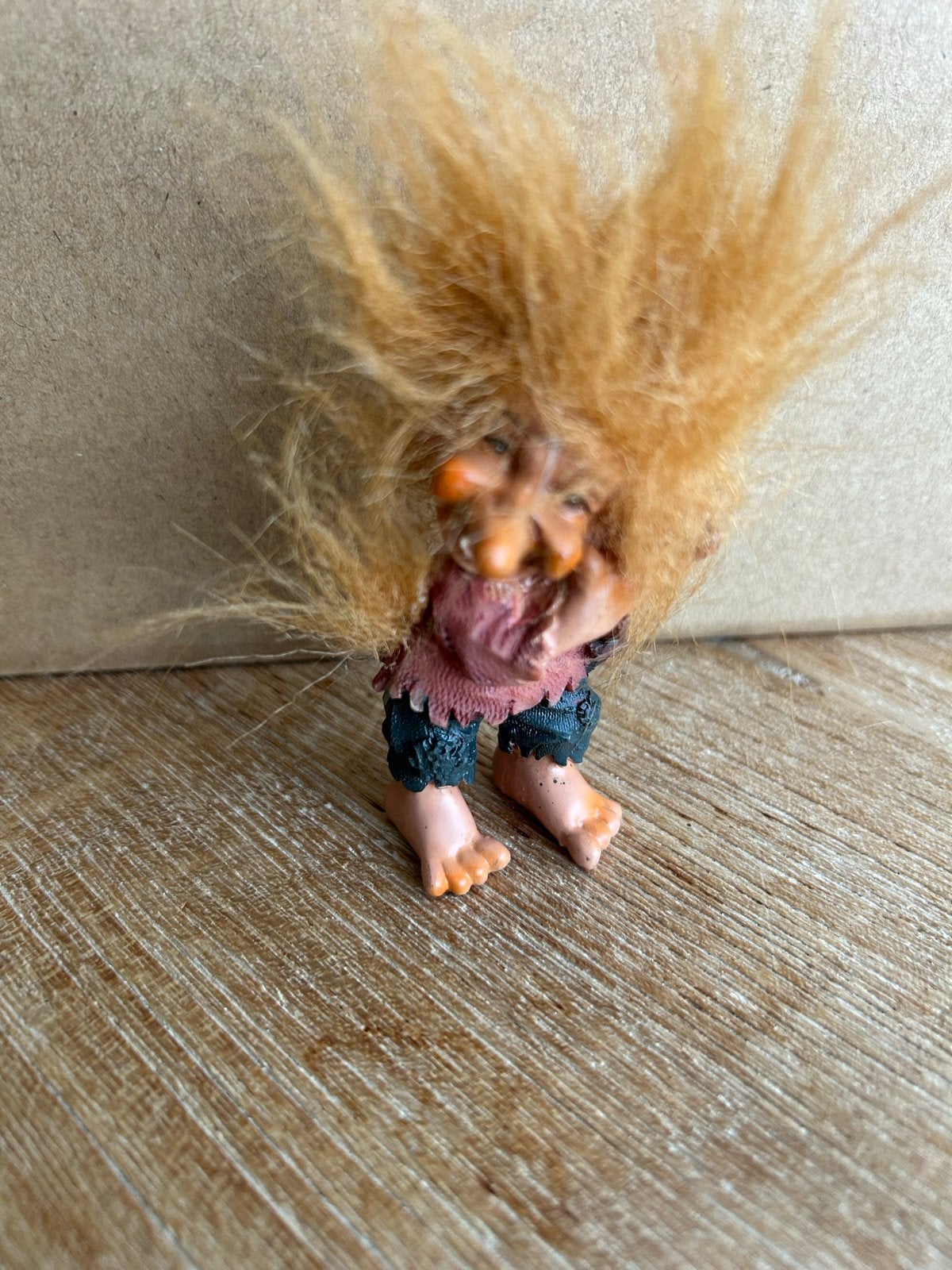Vintage Noorse Troll, Ophalen of Verzenden, Gebruikt