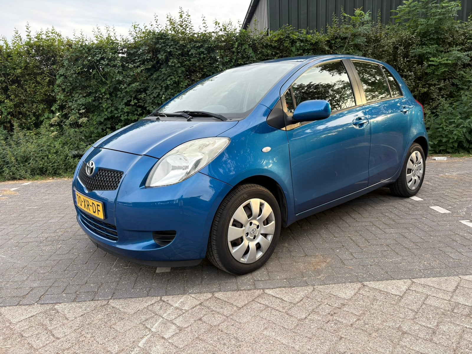Toyota Yaris 1.3 16V Vvt-i 5DR 2007 Blauw, Voorwielaandrijving, Stof, 40 €/maand, 4 cilinders
