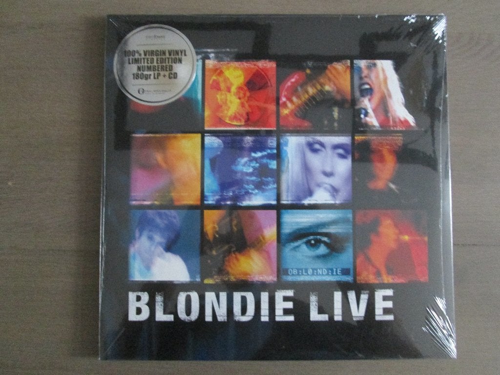 Blondie LIVE - dubbel LP 100% Virgin Vinyl Limited Edition, Beschermende buitenhoes, Ophalen of Verzenden, 12 inch, Nieuw in verpakking