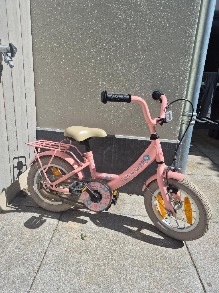Kinderfiets, Ophalen, Terugtraprem, Gebruikt, Minder dan 16 inch