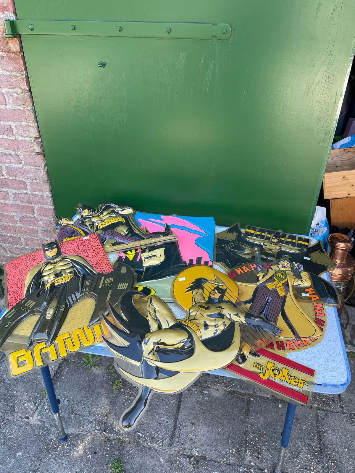 Vintage Batman & Joker 3D Wanddecoratie (1989 DC Comics), Verzamelen, Poppetjes en Figuurtjes, Ophalen, Gebruikt