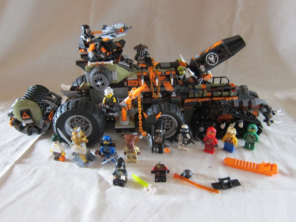 Lego dieselnaut 70654 ninjago truck + extra figures, Kinderen en Baby's, Speelgoed | Duplo en Lego, Lego, Ophalen of Verzenden