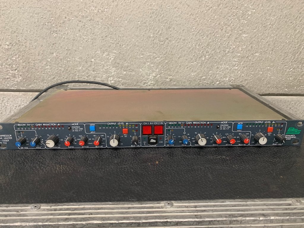 BSS DPR 402 // Dual Compressor/De-Esser/Limiter, Ophalen, Zo goed als nieuw, Compressor