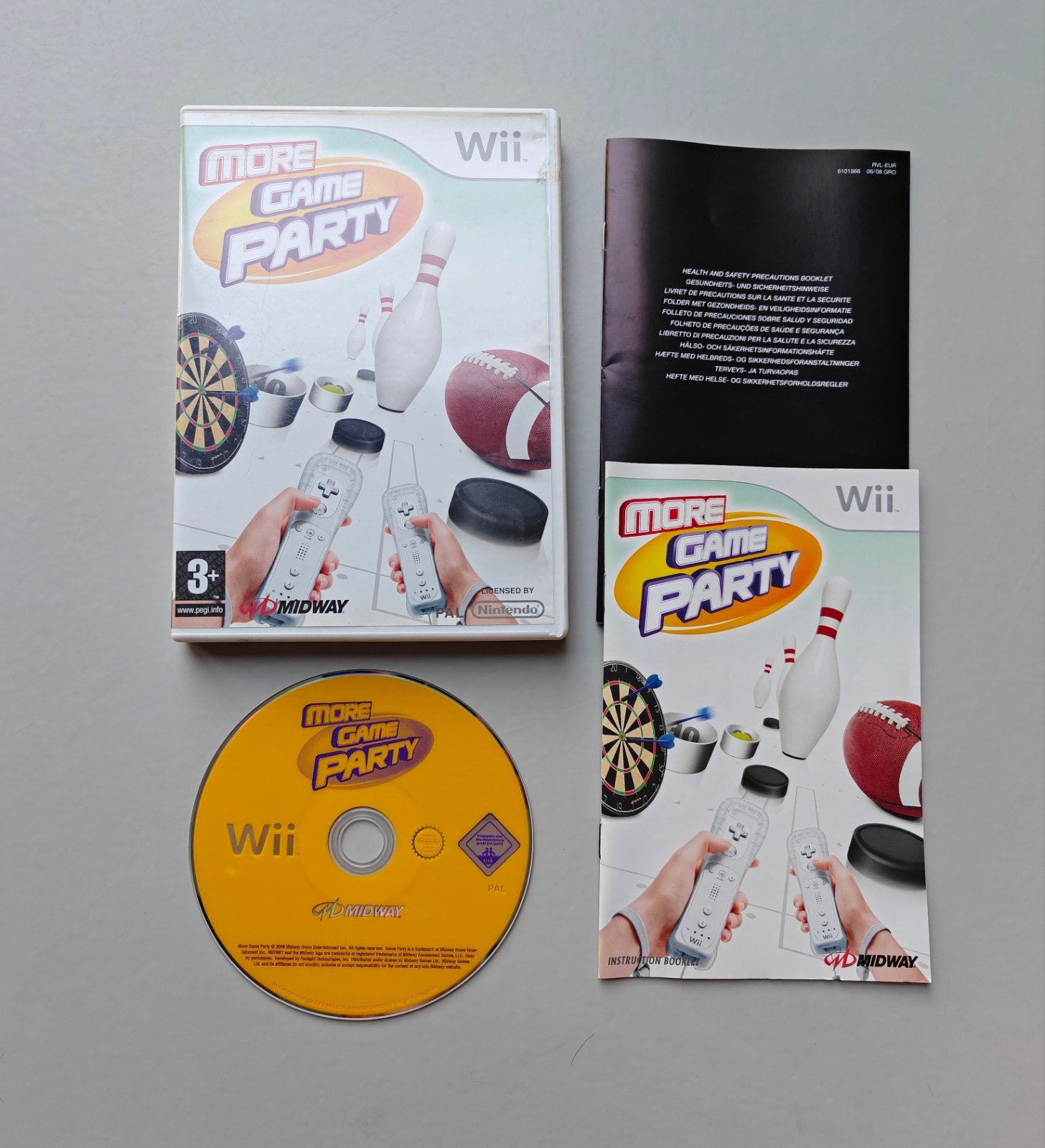 More Game Party - Nintendo Wii - Compleet, Spelcomputers en Games, Games | Nintendo Wii, Ophalen of Verzenden, Zo goed als nieuw