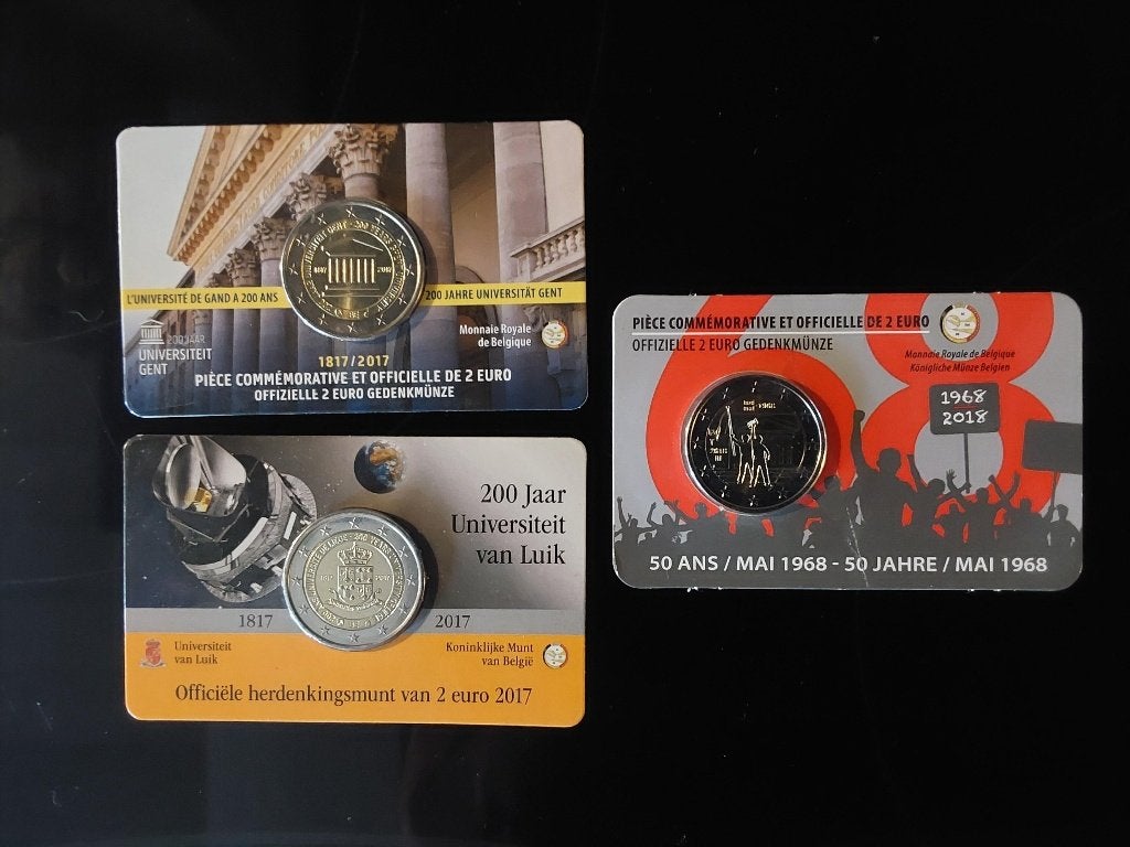 Foto 17 van 2 Euro Munten Verzameling 11 x verzegeld
