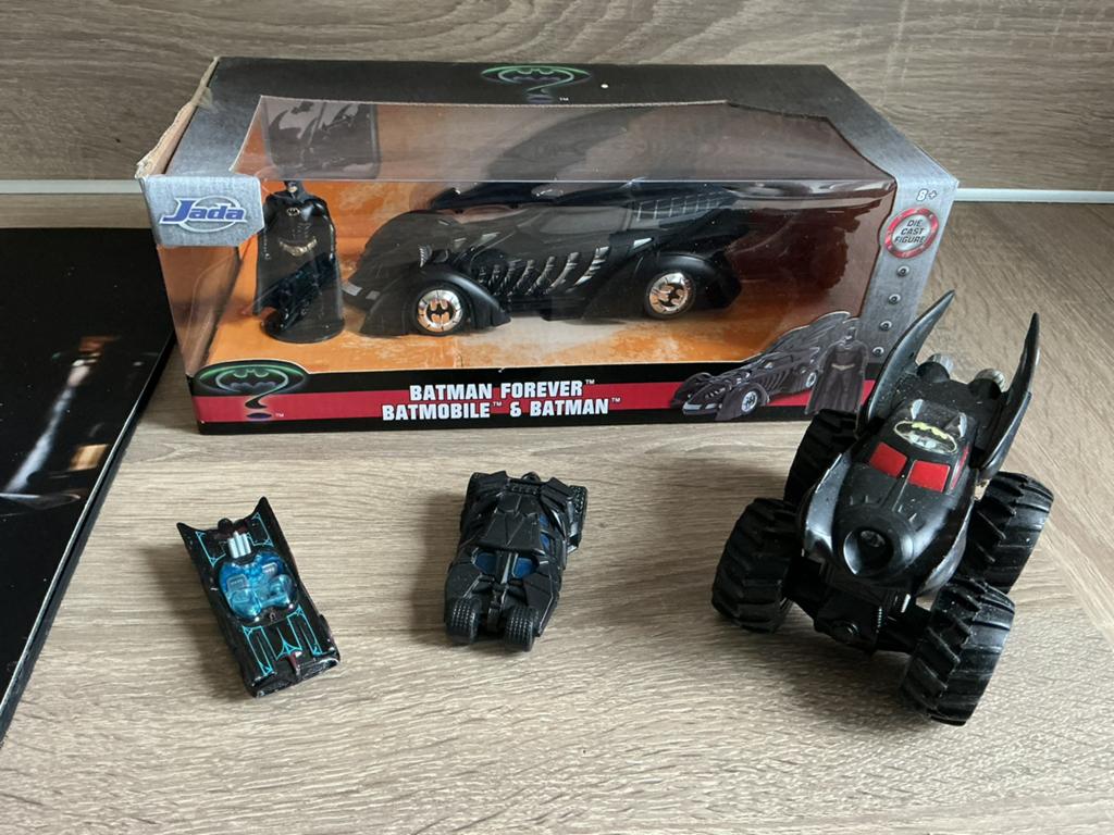 Batman auto met figuurtje, Ophalen of Verzenden, Zo goed als nieuw, Overige merken