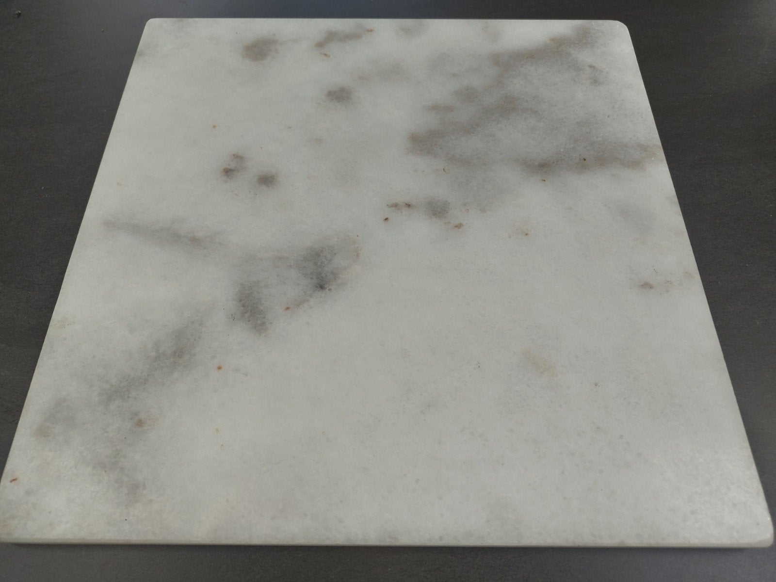 Marmeren Stoned chocolade tempereer plank 40x40x2 cm, Ophalen, Overige typen, Zo goed als nieuw, Steen/keramiek