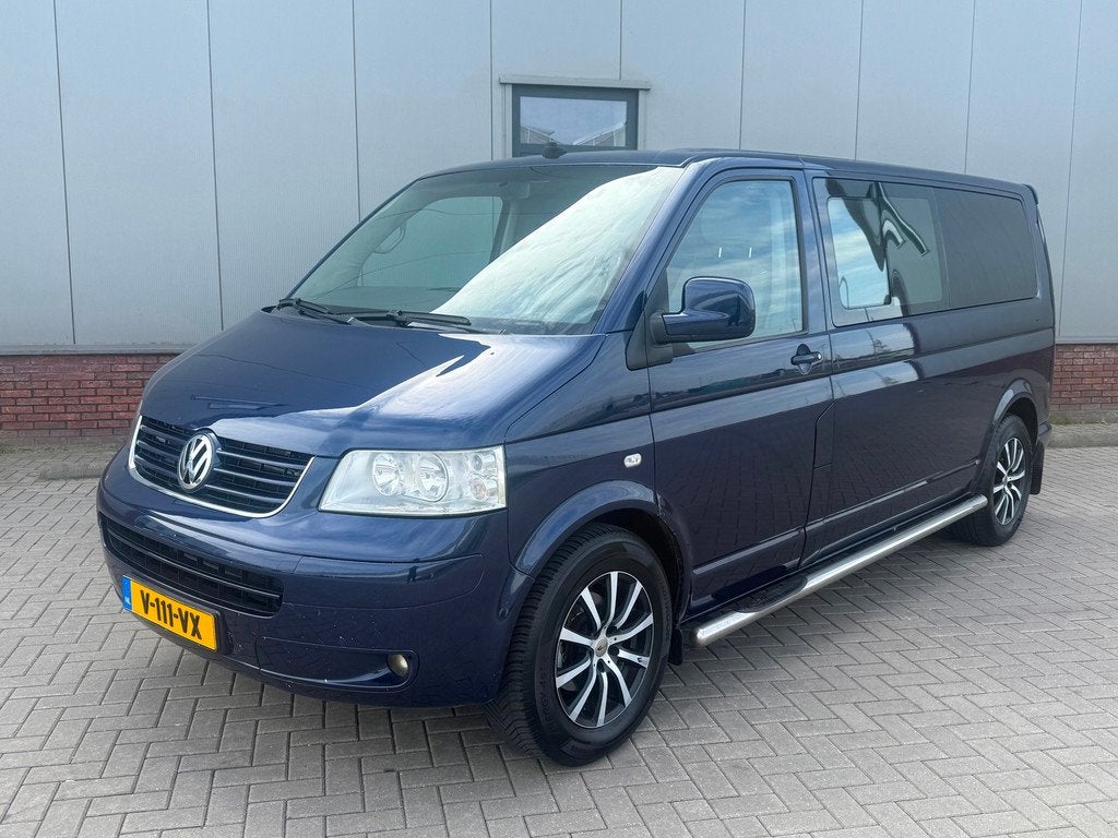 Volkswagen Transporter 2.5 TDI 340 CARAVELLE Dubbele Cabine, Voorwielaandrijving, Gebruikt, Volkswagen, Bedrijf