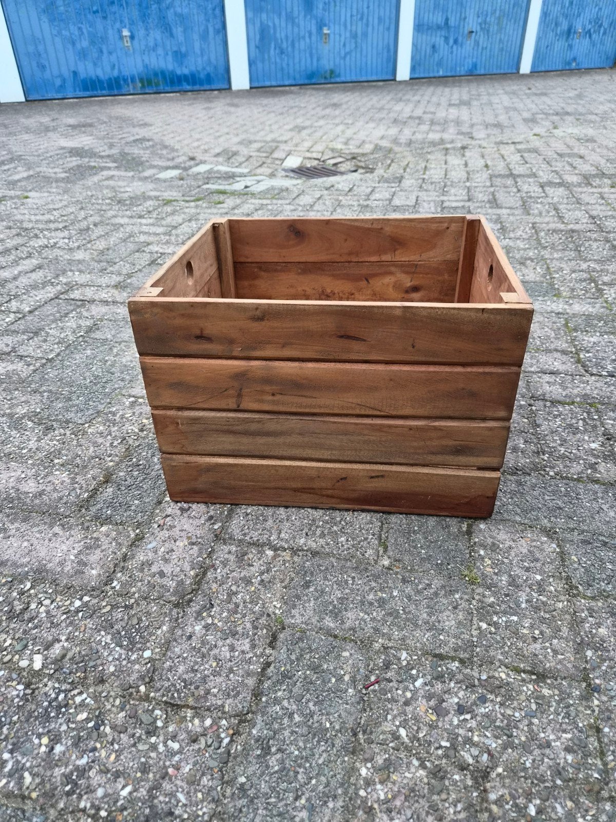 Houten bak, Ophalen, Minder dan 50 cm, Gebruikt, Minder dan 50 cm