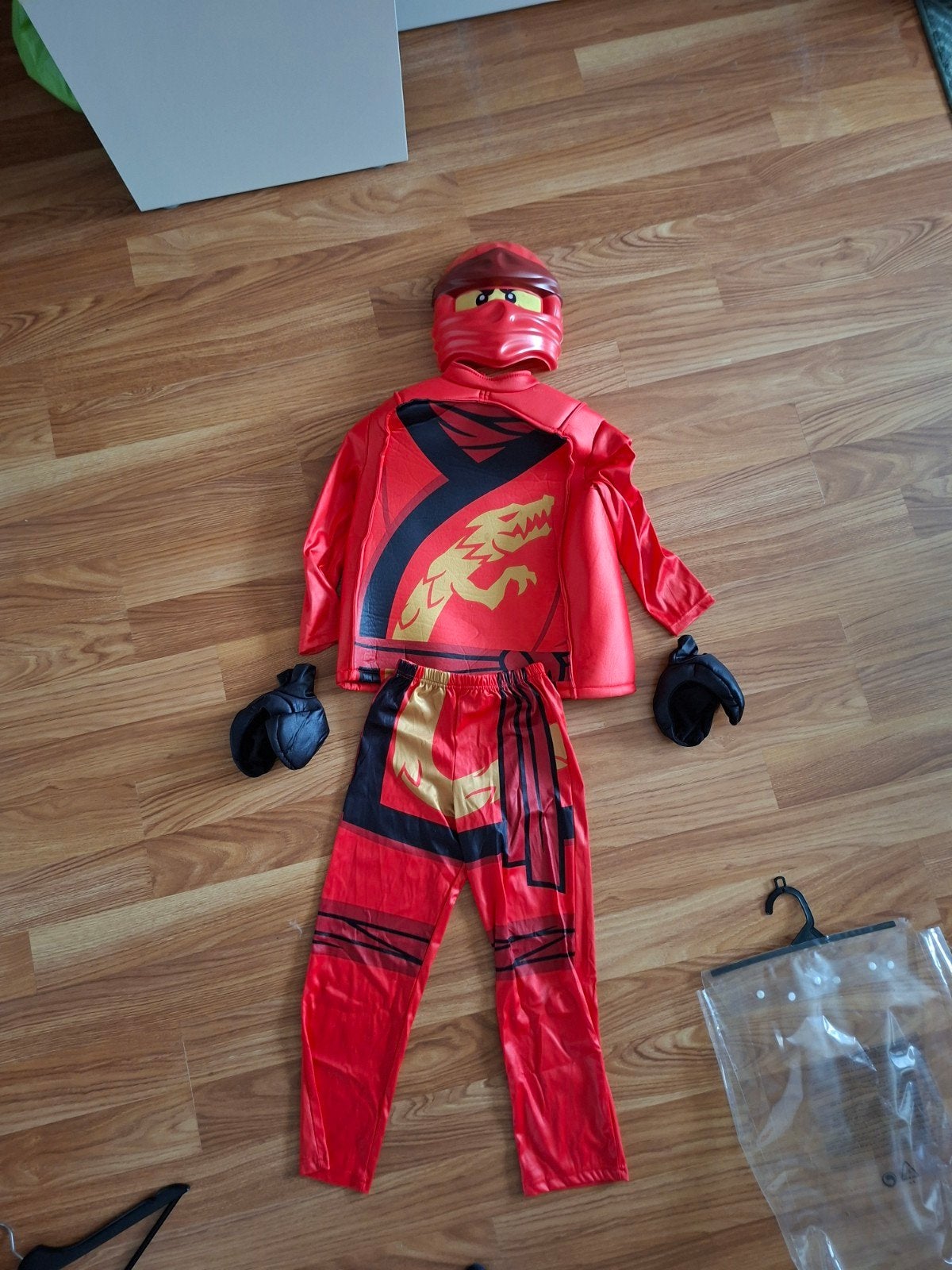 ninjago verkleedkleding, Ophalen