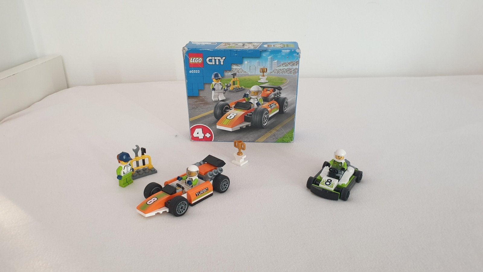 Lego 60322 en Lego 30719, City, Lego, Zo goed als nieuw, Complete set