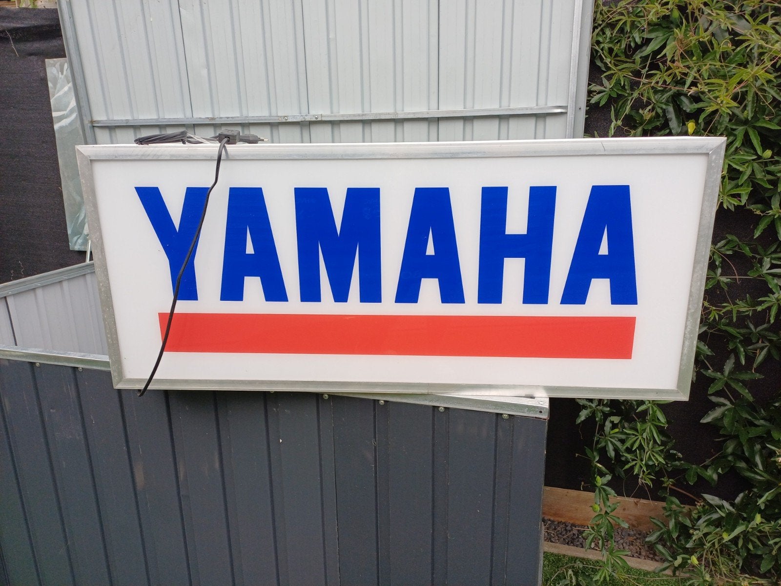 Yamaha Lichtbak  FS1 etc  - 95 x 40 CM, Ophalen, Gebruikt, Lichtbak of (neon) lamp