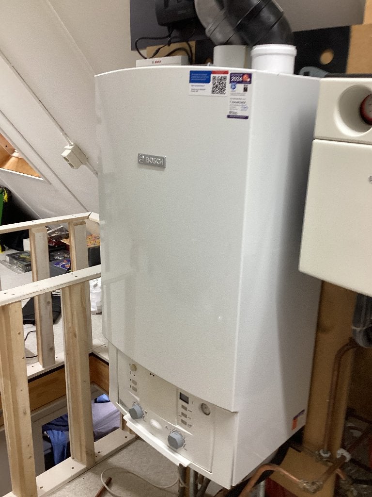 CV ketel Bosch 35HRC, Doe-het-zelf en Verbouw, Verwarming en Radiatoren, Ophalen, 30 tot 80 cm, Gebruikt, Hoog rendement (Hr)