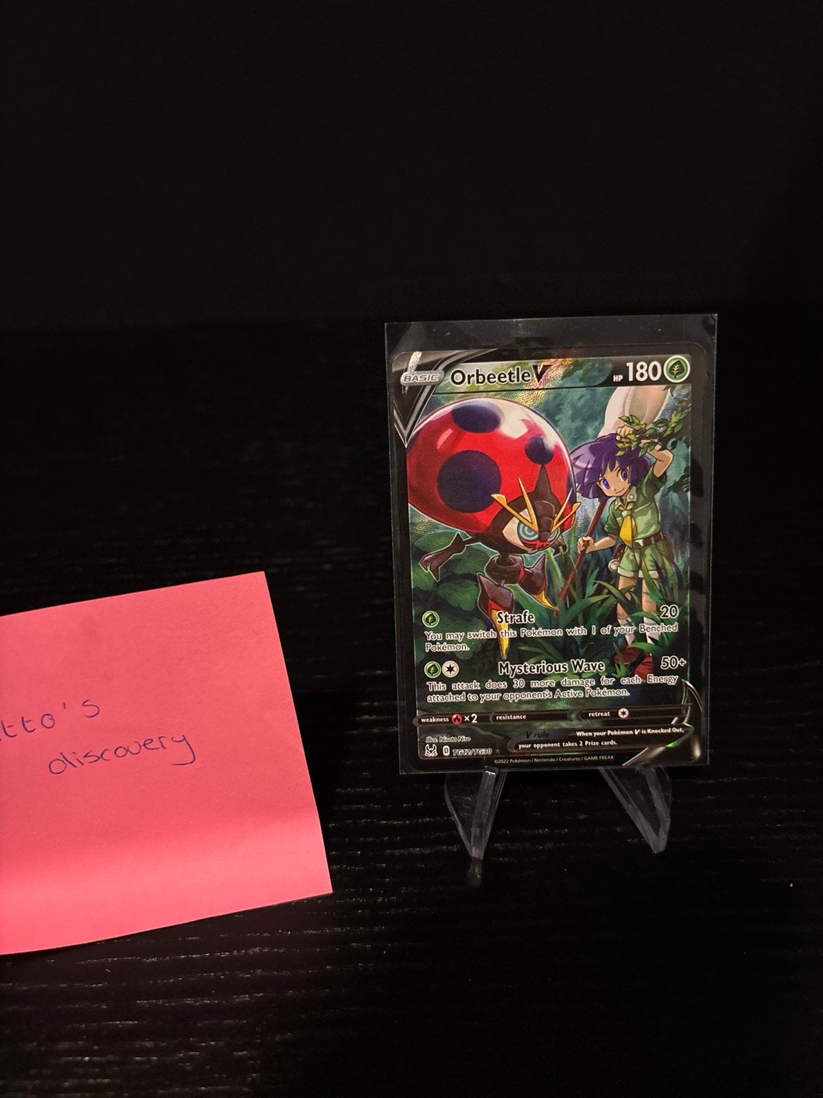 Pokemon - Orbeetle V - LOR TG12 - Lost Origin - NM, Ophalen of Verzenden, Zo goed als nieuw