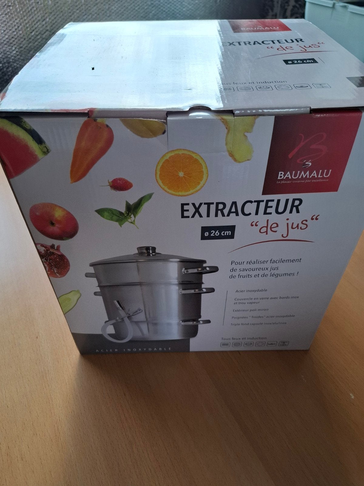 Baumalu Sapcentrifuge / Sap extractor - 26 cm, Ophalen, Overige typen, Metaal, Overige merken
