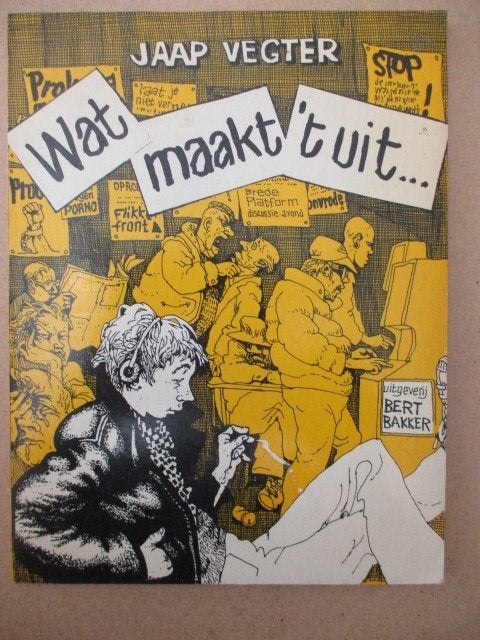 ad000580 jaap vegter - wat maakt t uit, Eén stripboek, Ophalen, Gelezen