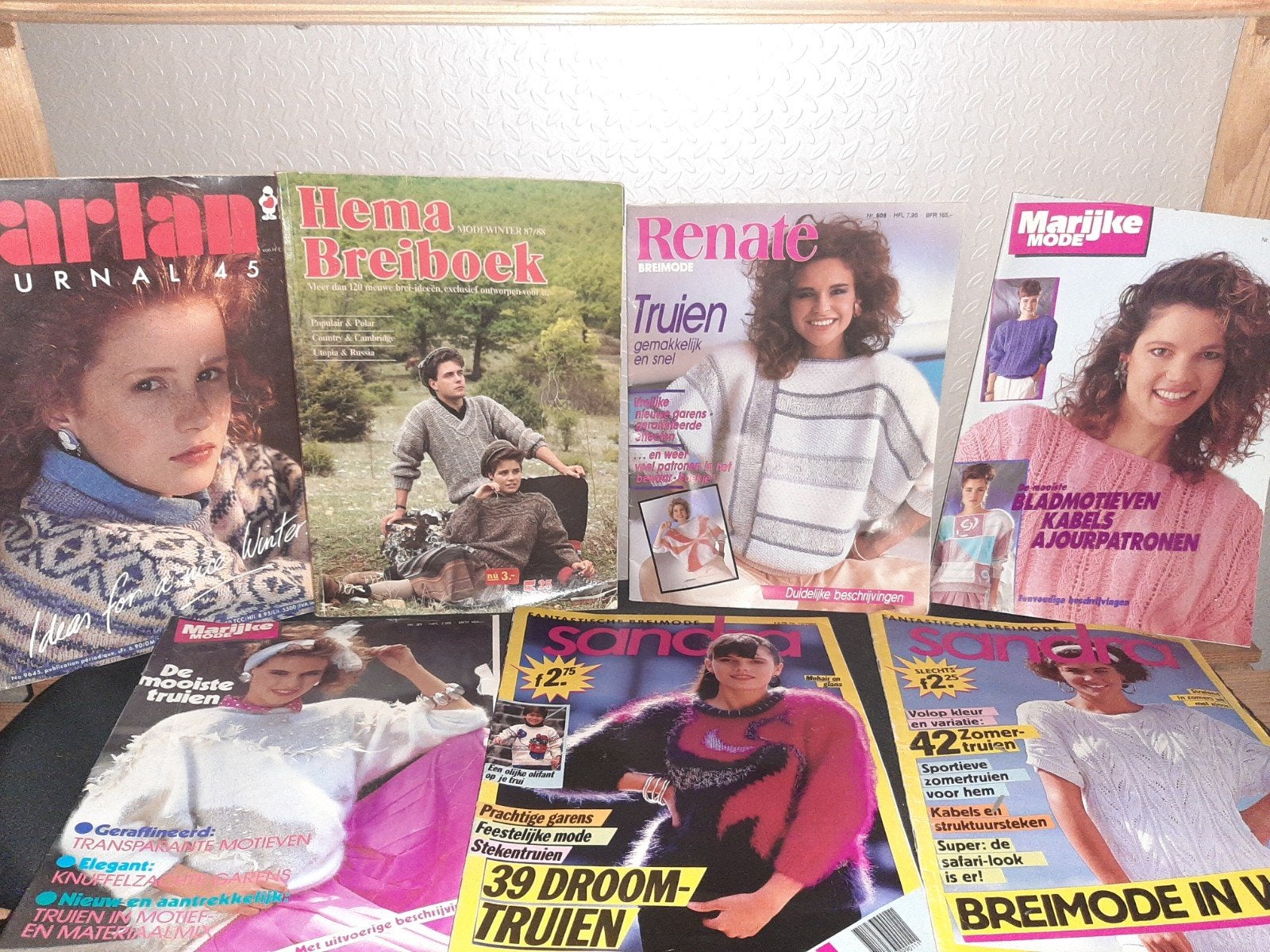 Vintage Breiboeken en Tijdschriften - Jaren '80/'90, Ophalen of Verzenden, Gelezen, Overige typen