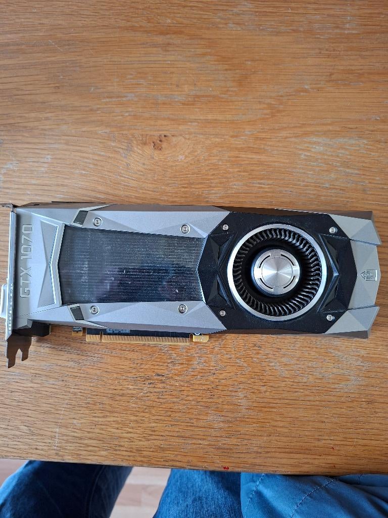 Geforce 1070 Founders Edition, Computers en Software, Videokaarten, Ophalen, PCI-Express 3, Gebruikt, HDMI