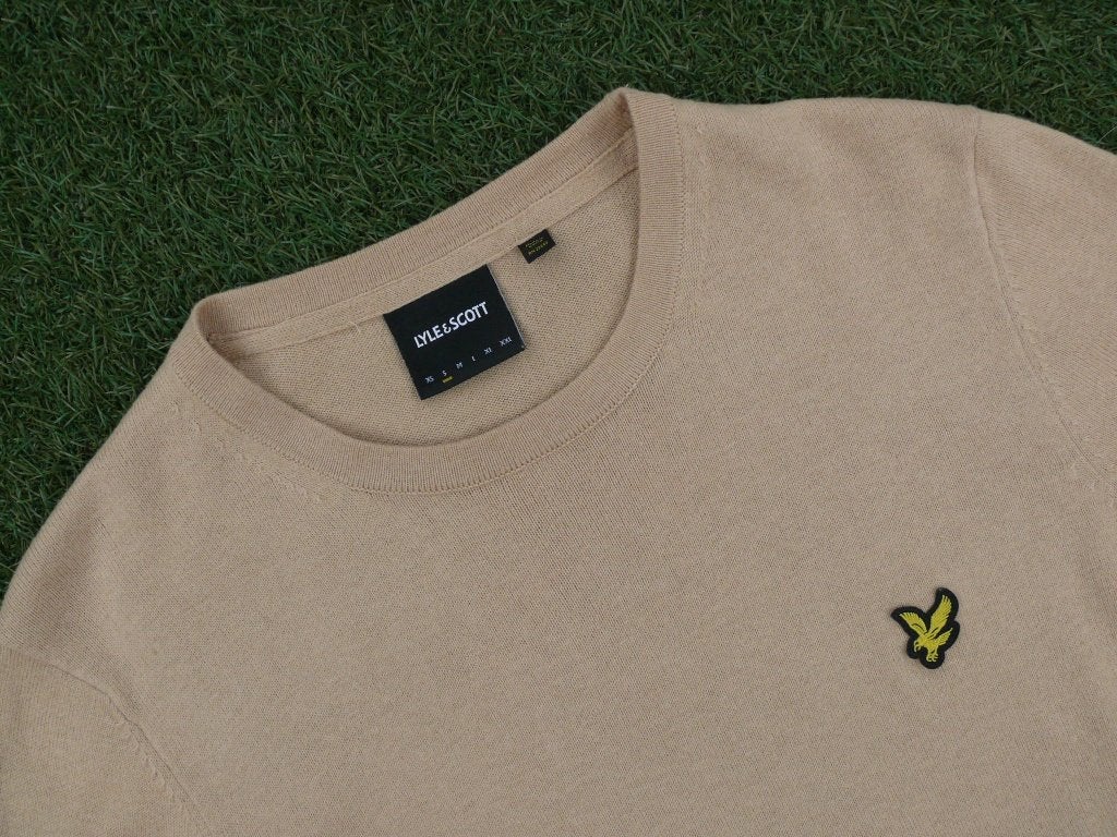 Lyle & Scott trui maat S als nieuw, Beige, Ophalen of Verzenden, Zo goed als nieuw, Lyle & Scott