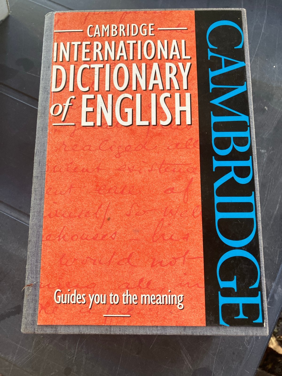 Cambridge International Dictionary of English, Boeken, Ophalen of Verzenden, Gelezen, Overige uitgevers, Engels