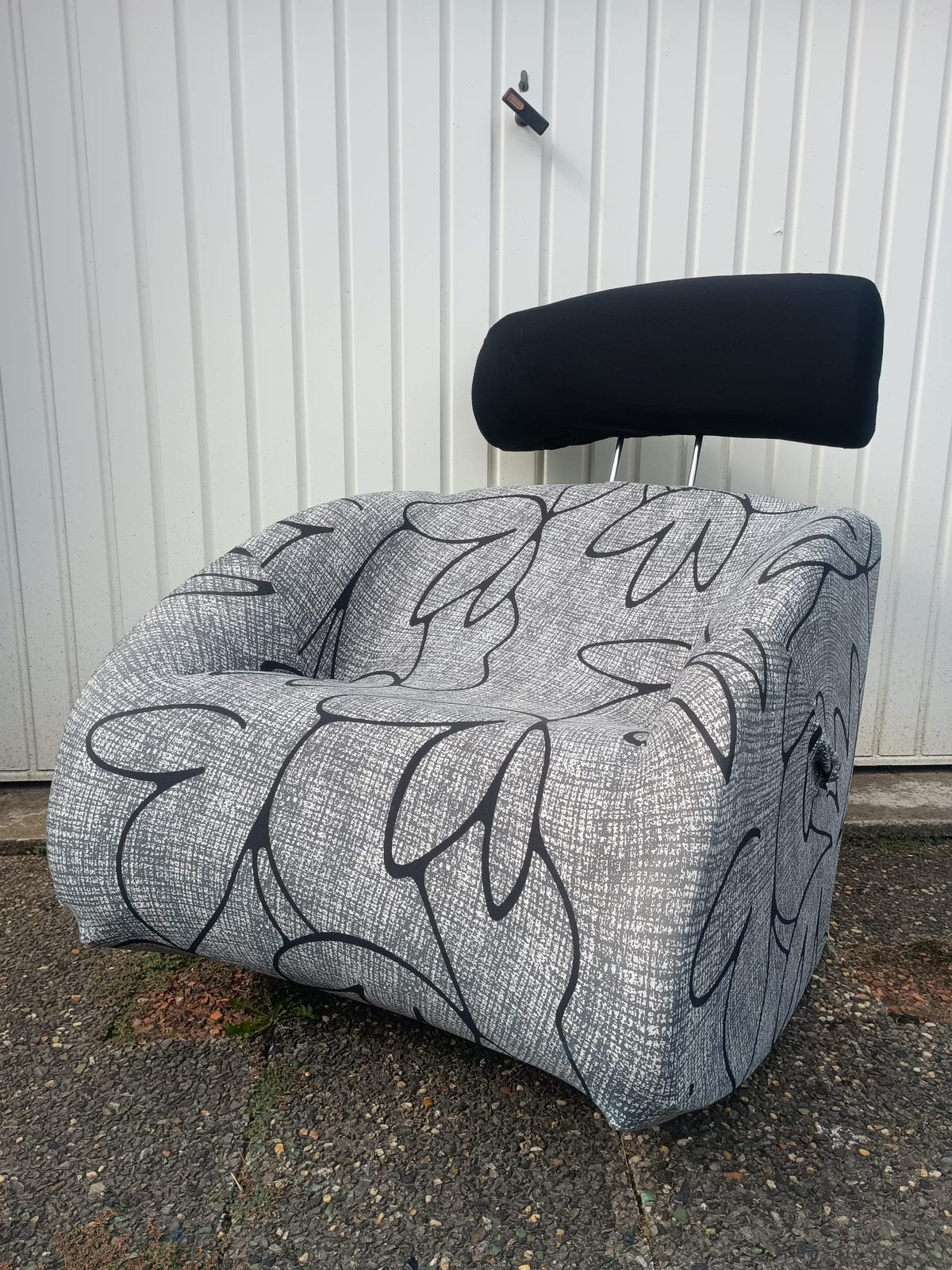 Mama Baleri Italia rocking chair design fauteuil, Huis en Inrichting, Ophalen, Gebruikt, 75 tot 100 cm, 50 tot 75 cm