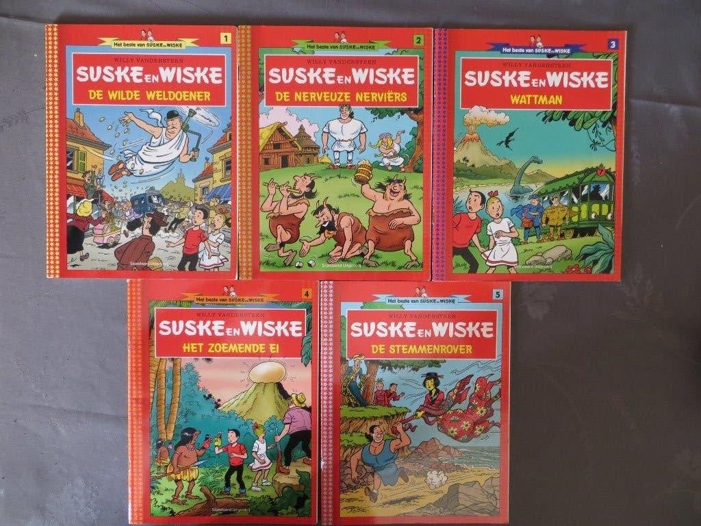 Het Beste Van Suske en WIske (HLN uitgave - complete serie), Complete serie of reeks, Verzenden, Zo goed als nieuw