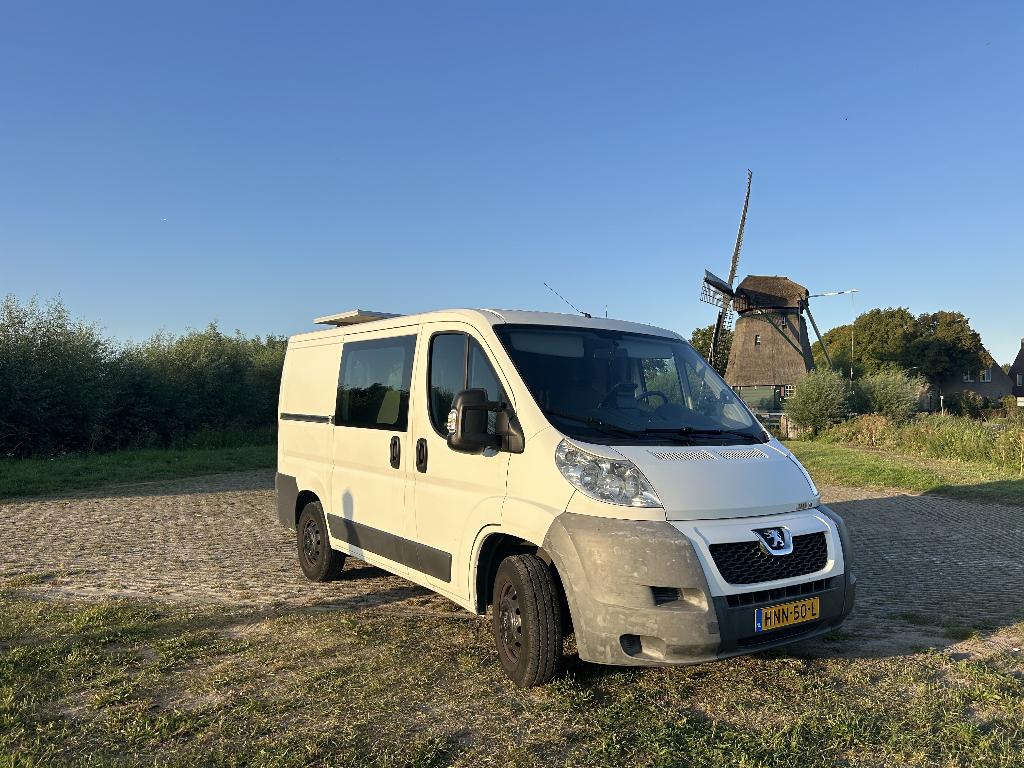 Peugeot Boxer Campervan 330 L1H1, Caravans en Kamperen, Campers, Buscamper of Camperbus, Alarm, Tot en met 2, Particulier
