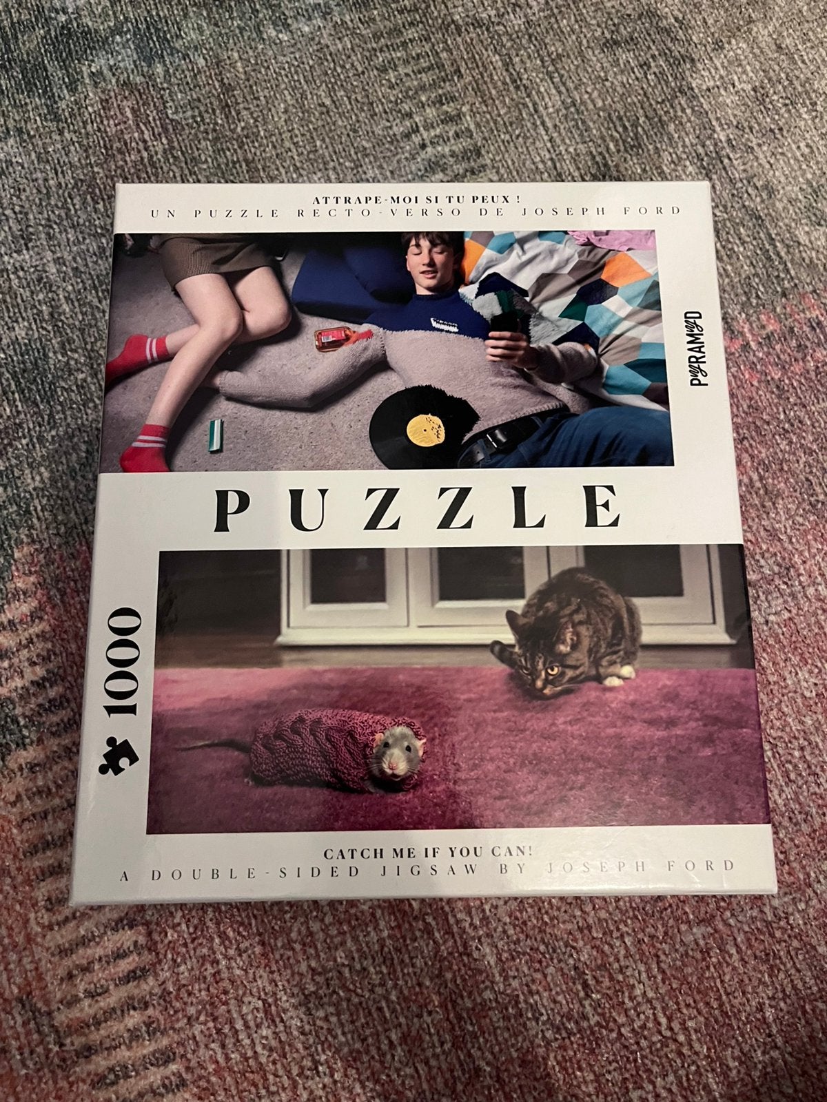 Jigsaw Puzzel Joseph Ford, Ophalen of Verzenden, 500 t/m 1500 stukjes, Zo goed als nieuw, Legpuzzel