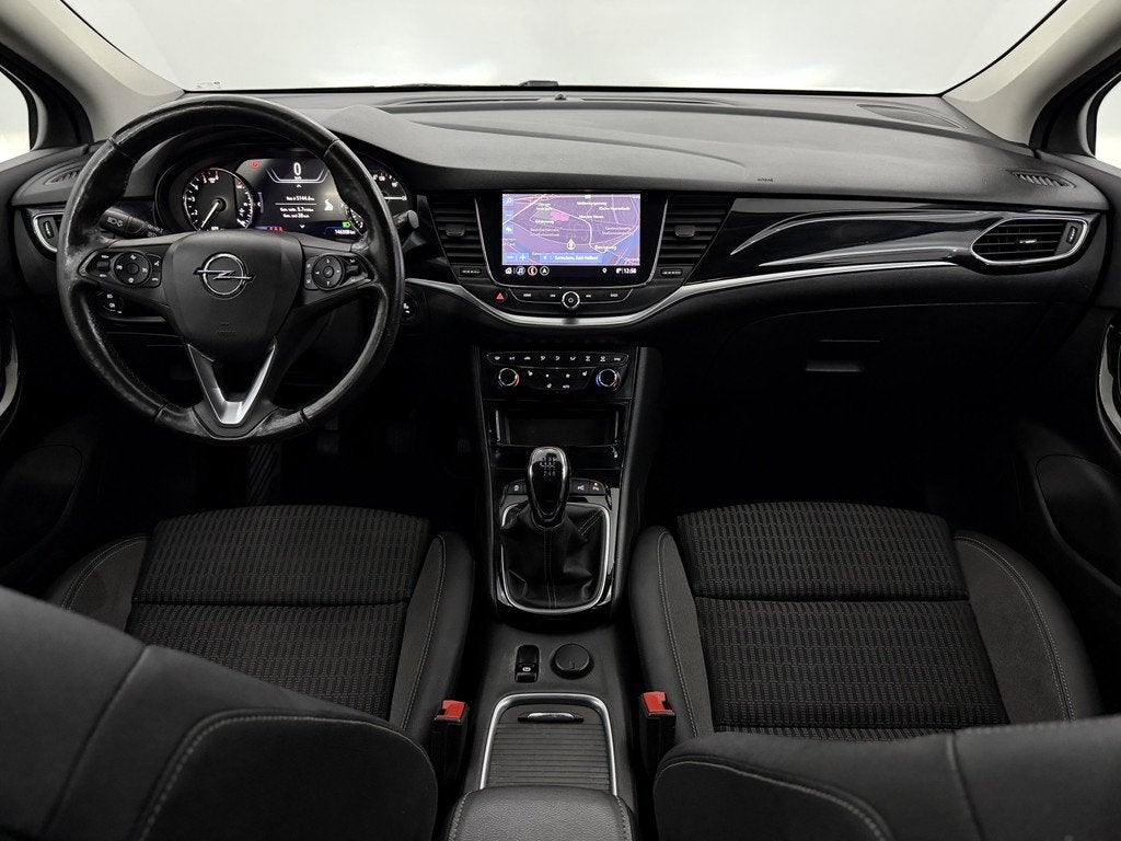 Opel Astra 1.5 CDTI Elegance Half leder, Navi, Camera, Stoel, Gebruikt, Euro 6, Leder en Stof, 122 pk