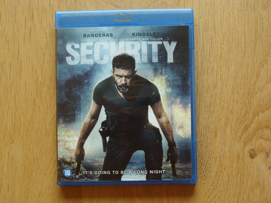 Security, Cd's en Dvd's, Blu-ray, Zo goed als nieuw, Thrillers en Misdaad, Blu-ray, Film, Engels, Nederlands, Verzenden