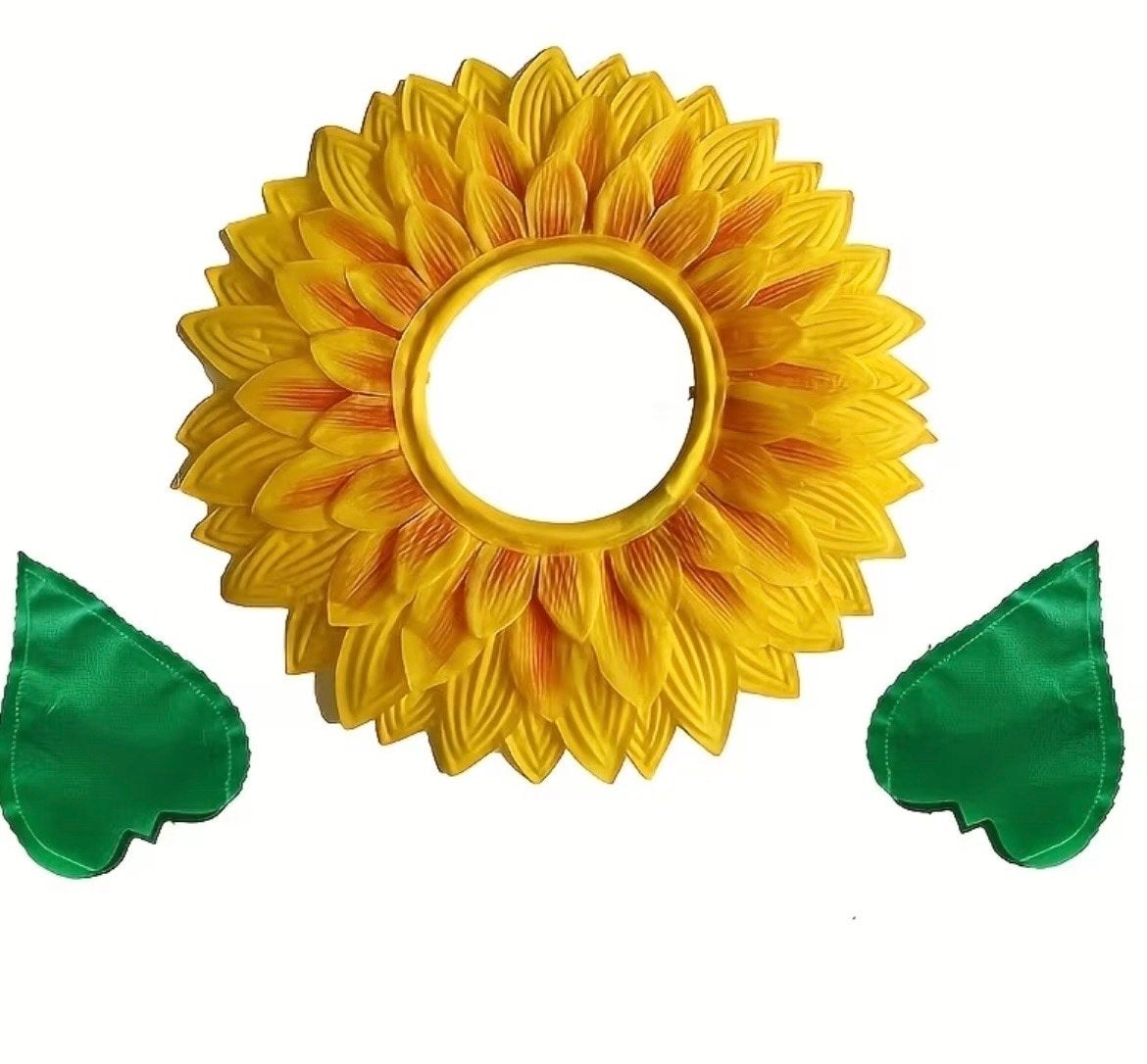 Nieuwe zonnebloem Verkleedset - Masker & Handblaadjes, Kleding | Dames, Carnavalskleding en Feestkleding, Ophalen of Verzenden