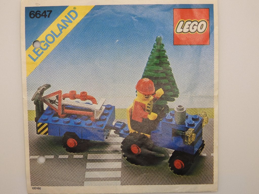 Lego 6647 Vintage Highway Repair, Compleet, Gebruikt, Marvel, Lego