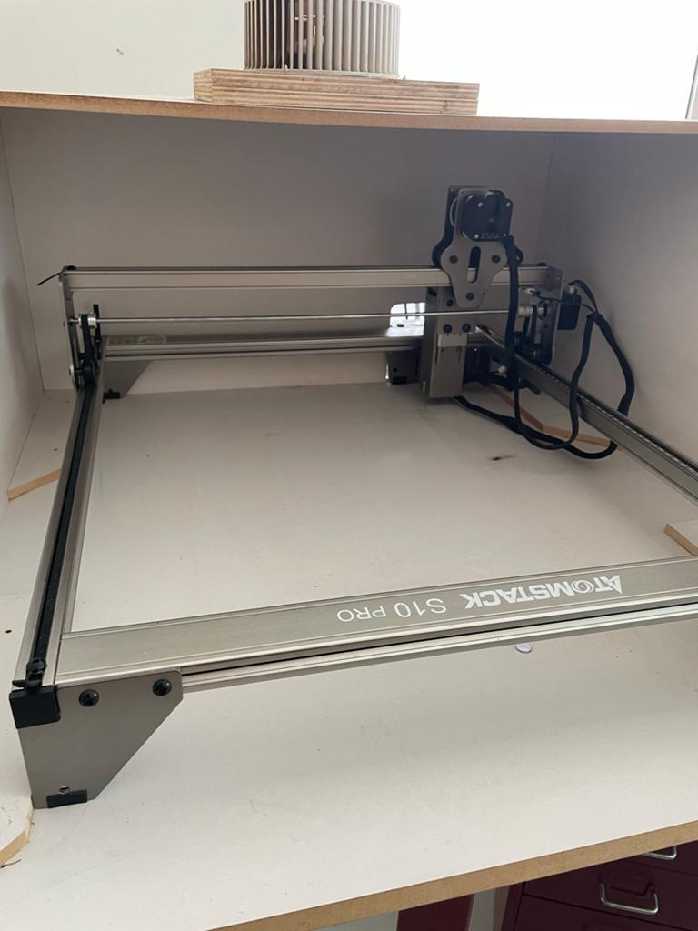 Atomstack S10 Pro Lasergraveerder met Omhuizing, Ophalen, Gebruikt, Gereedschap of Toebehoren, Overige merken