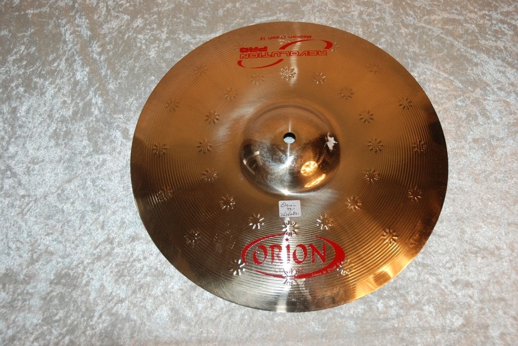 Orion Revolution pro crash 14 inch   <26260821>, Gebruikt, Drums of Percussie, Ophalen of Verzenden, .