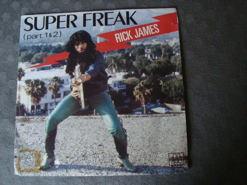 Rick james - super freak ( part 1 &amp; 2 ), Ophalen of Verzenden, Zo goed als nieuw, Pop, Single