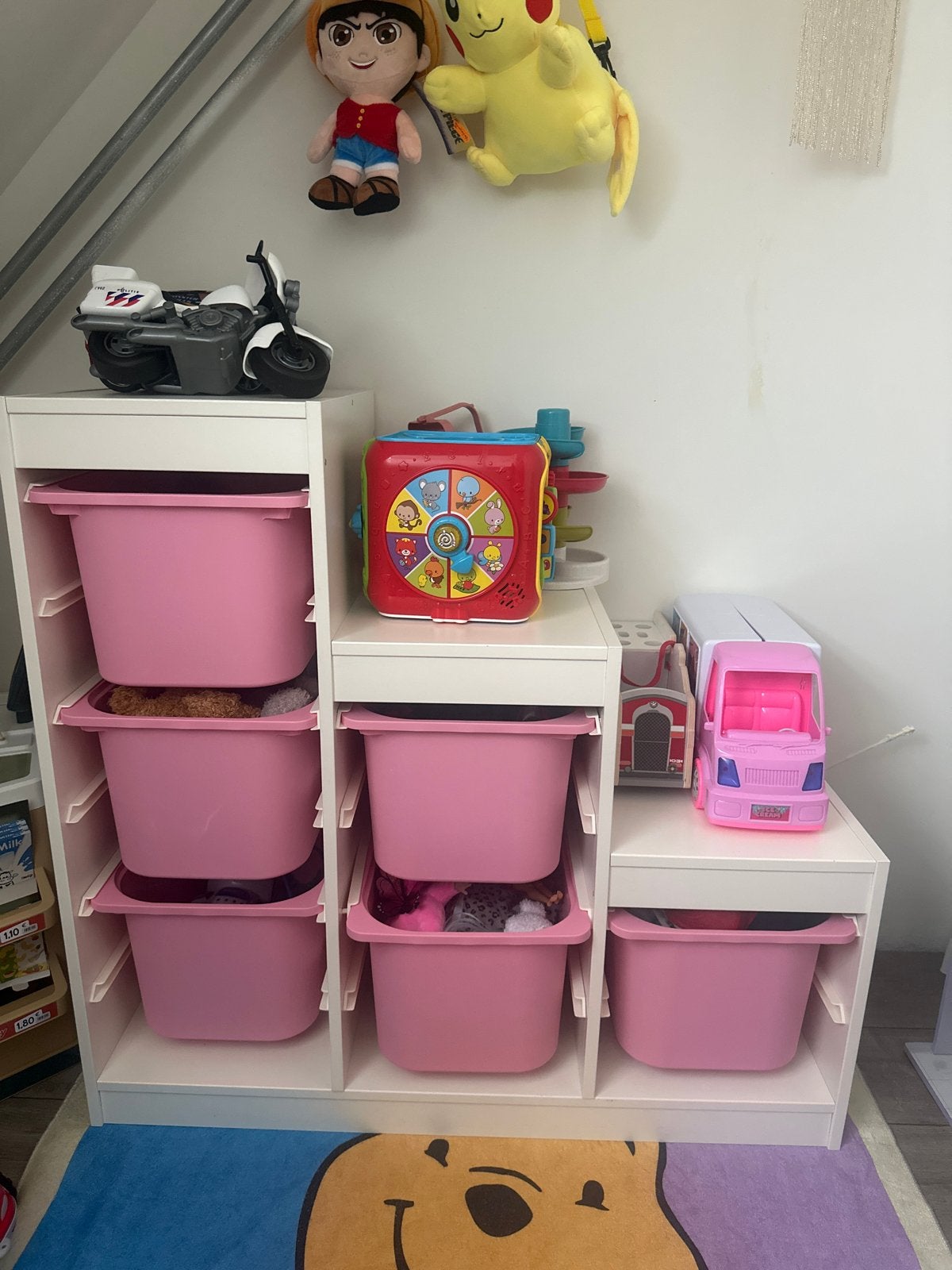 IKEA Trofast Speelgoedkast met Roze Bakken, Ophalen of Verzenden, Gebruikt, Kast