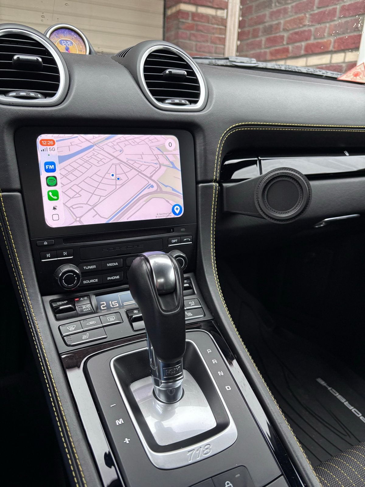 Magsafe telefoonhouder voor Porsche 991, 981, 982/718., Auto diversen, Auto-accessoires, Ophalen of Verzenden, Nieuw